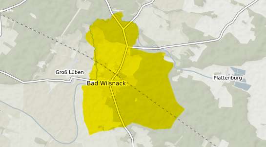 Immobilienpreisekarte Bad Wilsnack Bad Wilsnack